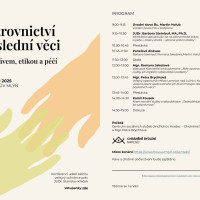 Opatrovnictví a poslední věci mezi právem, etikou a péčí